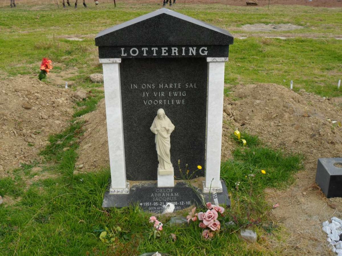LOTTERING Oelof Abraham Jacobus 1951-2008