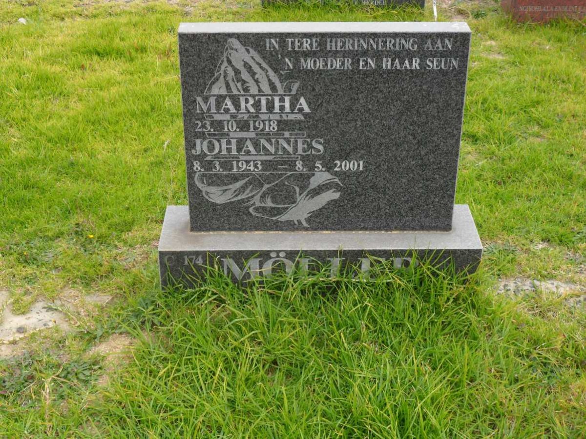 MÖLLER Martha 1918- :: MÖLLER Johannes 1943-2001
