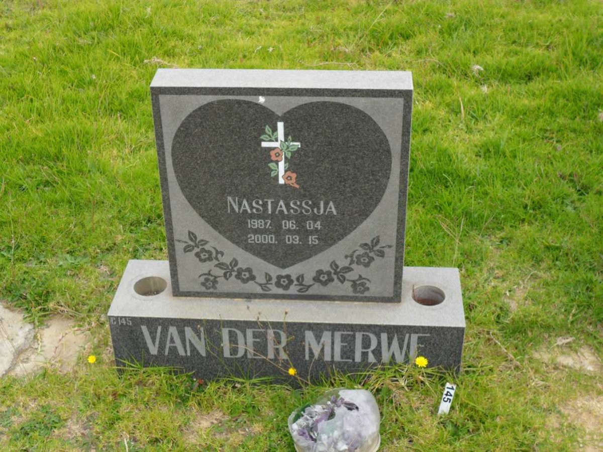 MERWE Nastassja, van der 1987-2000
