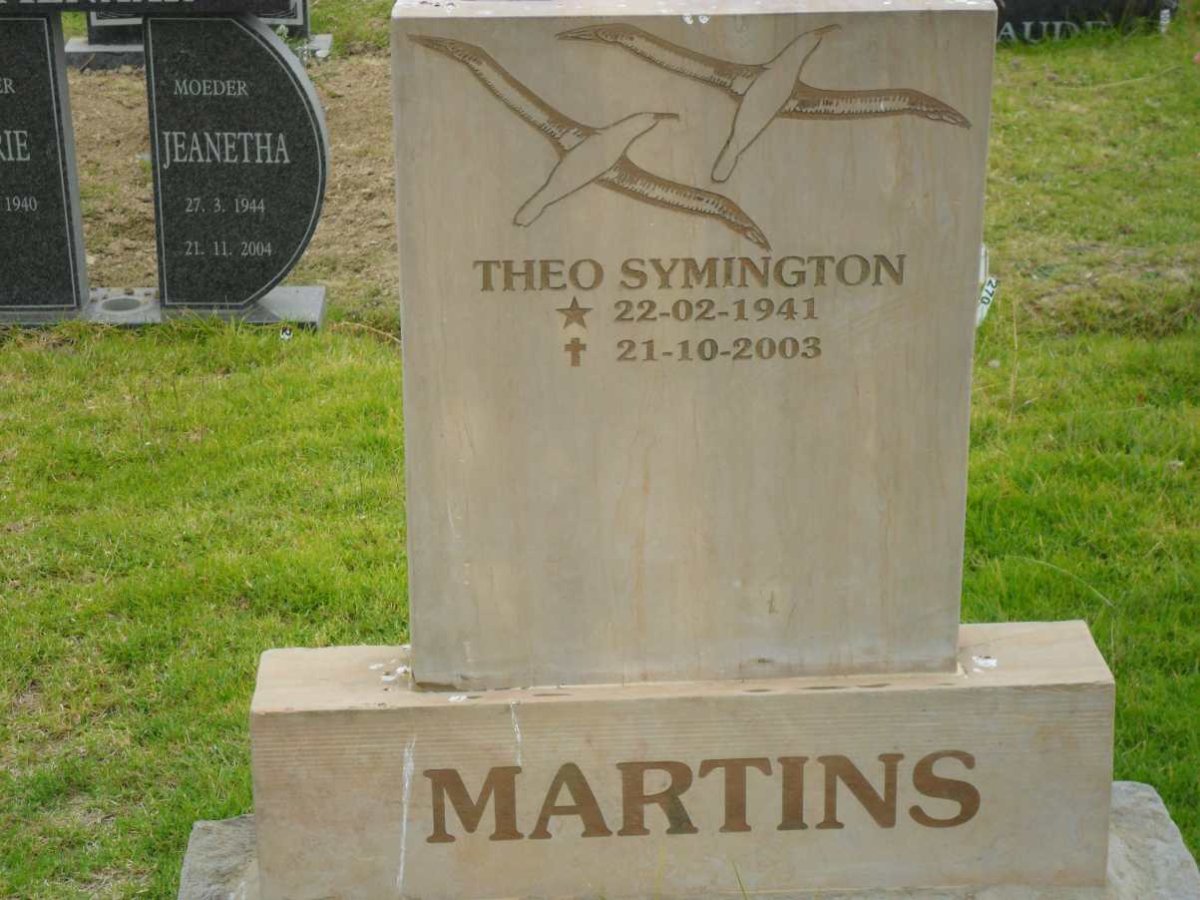 MARTINS Theo Symington 1941-2003