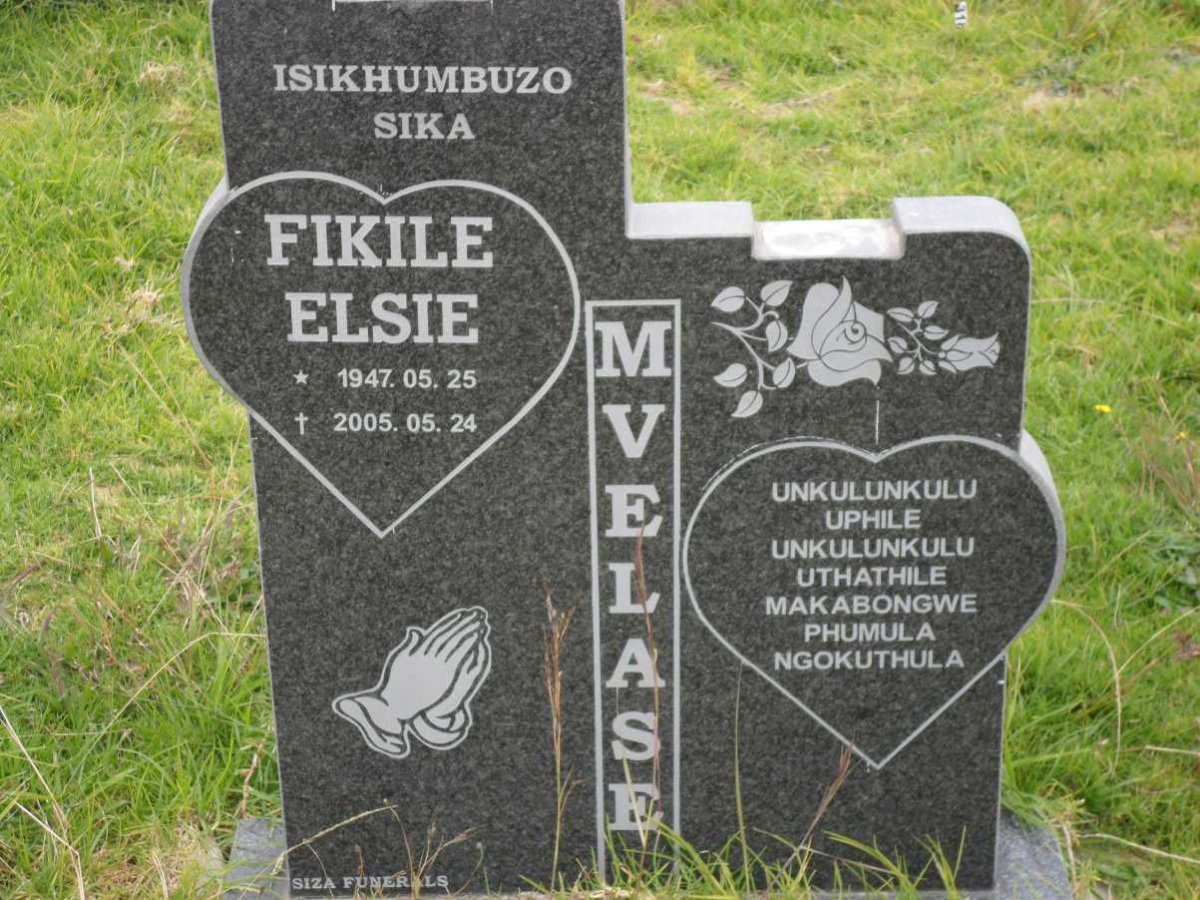 MVELASE Fikile Elsie 1947-2005