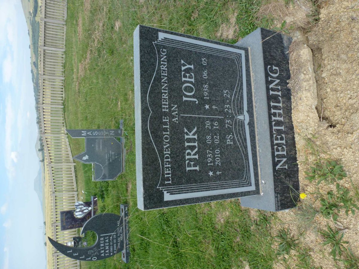 NEETHLING Frik 1937-2010 &amp; Joey 1938-