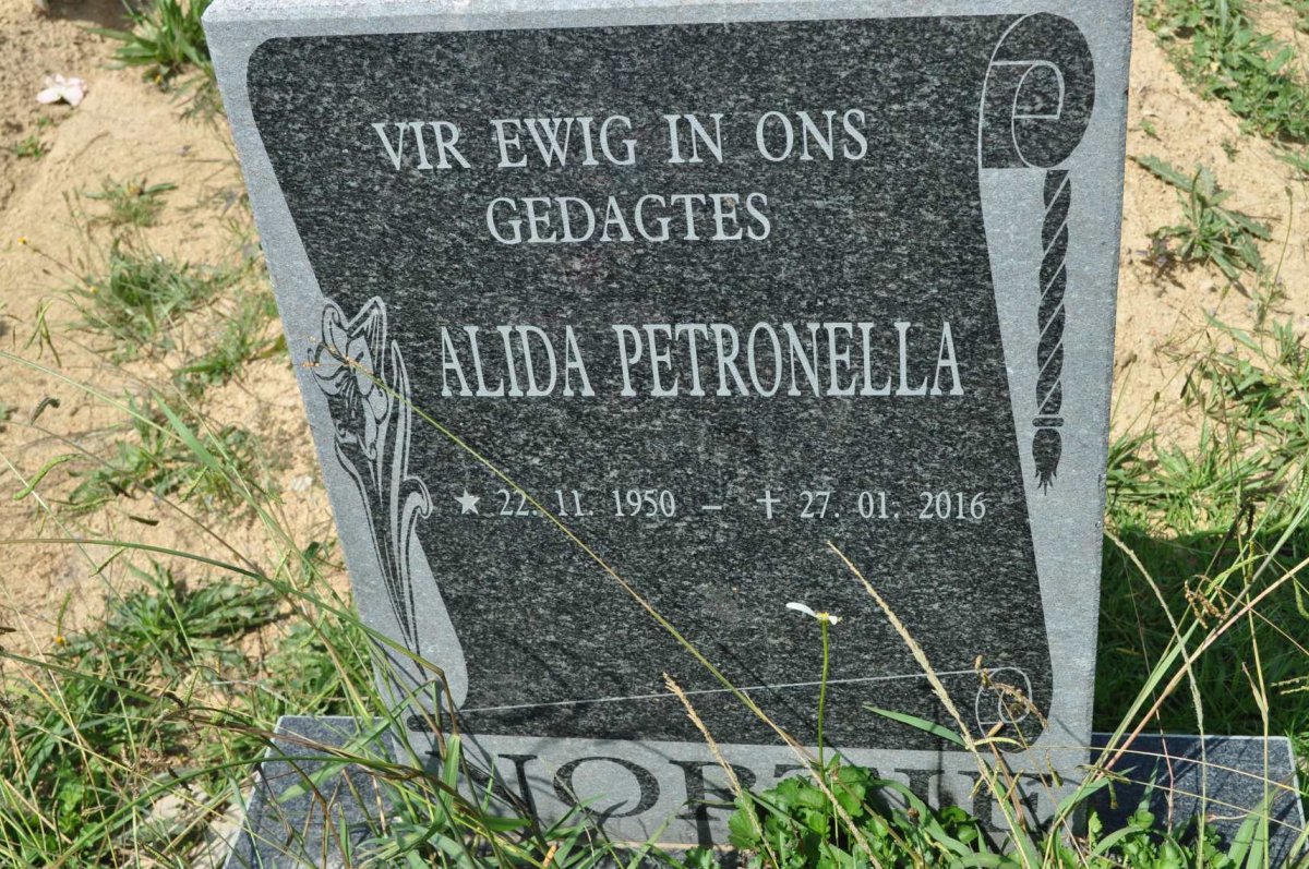 NOR ? Alida Petronella 1950-2016