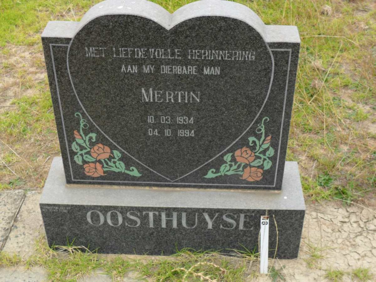 OOSTHUYSE Mertin 1934-1994