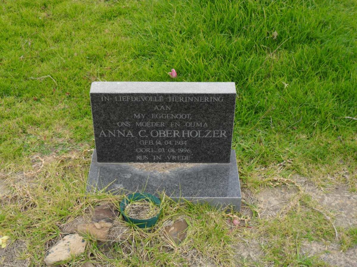 OBERHOLZER Anna C. 1934-1996