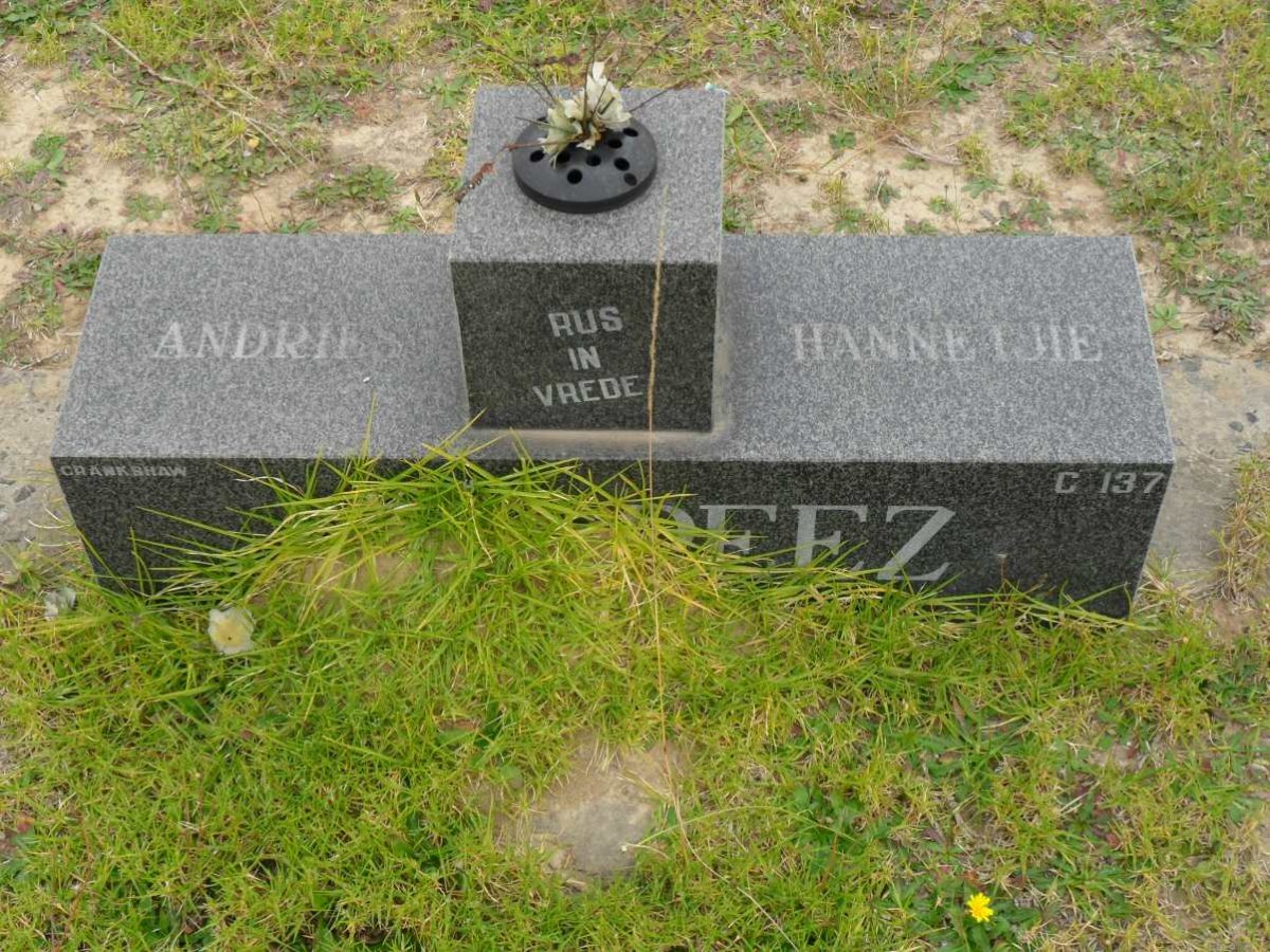 PREEZ Andries, du &amp; Hannetjie