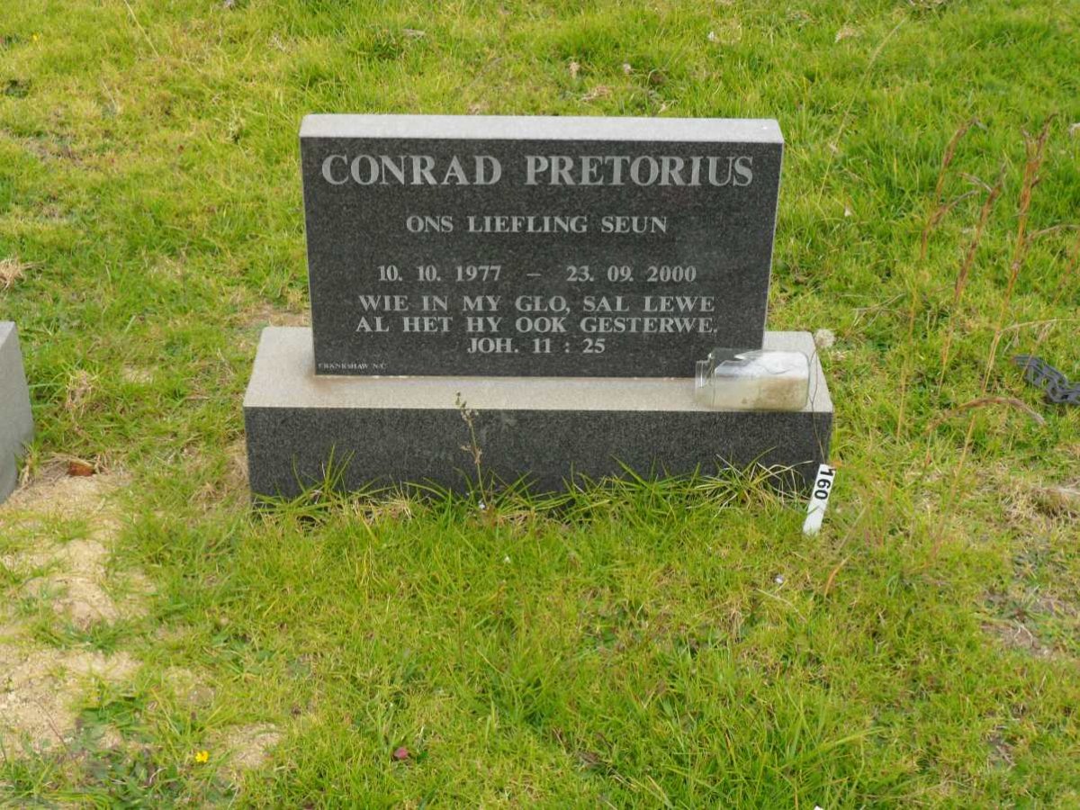 PRETORIUS Conrad 1977-2000