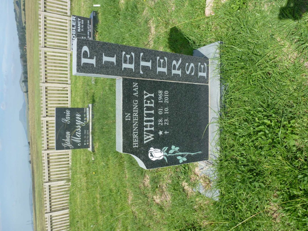 PIETERSE Whitey 1968-2010
