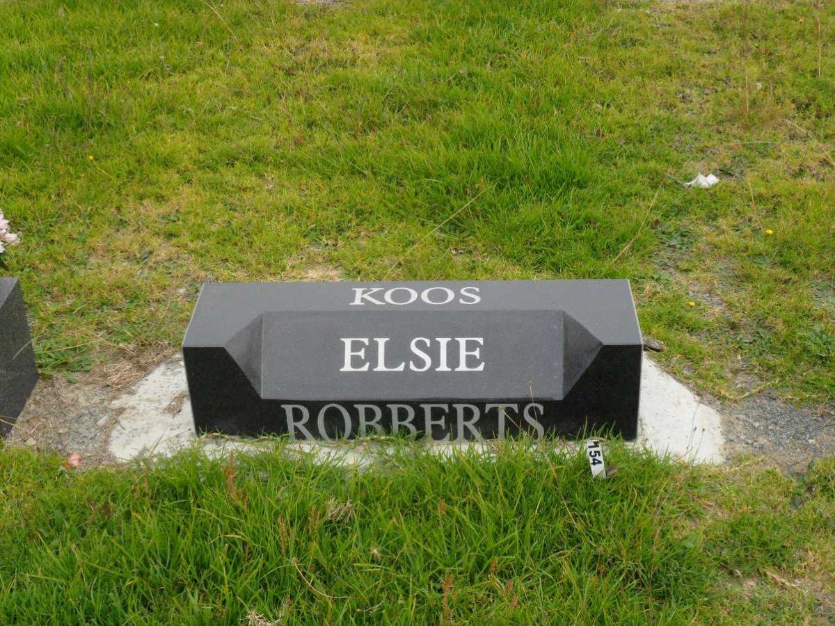 ROBBERTS Koos &amp; Elsie