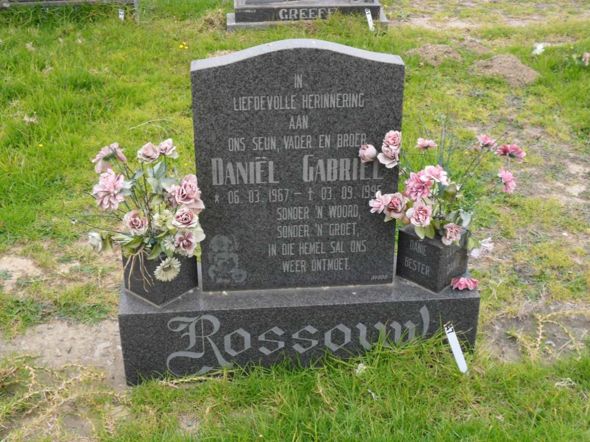 ROSSOUW Daniël Gabriel 1967-1995