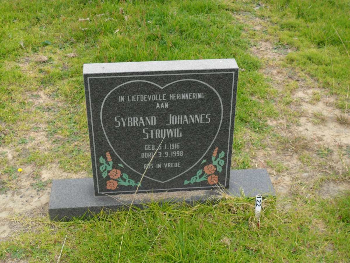 STRUWIG Sybrand Johannes 1916-1998