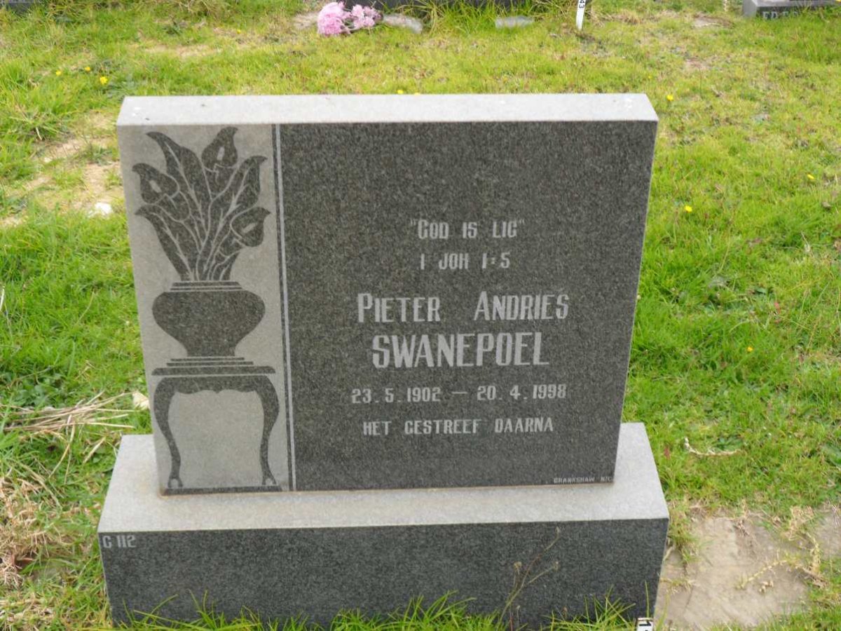 SWANEPOEL Pieter Andries 1902-1998