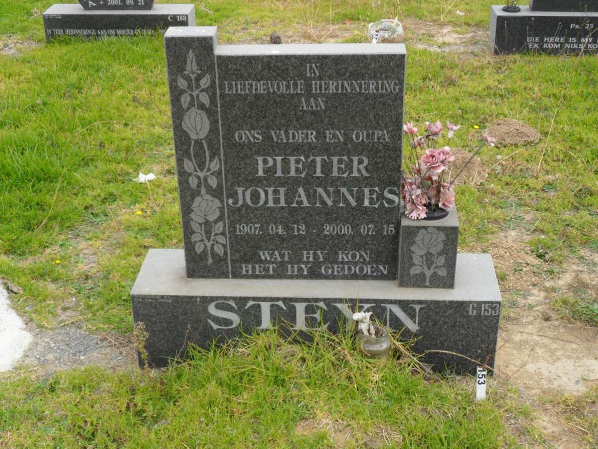 STEYN Pieter Johannes 1907-2000