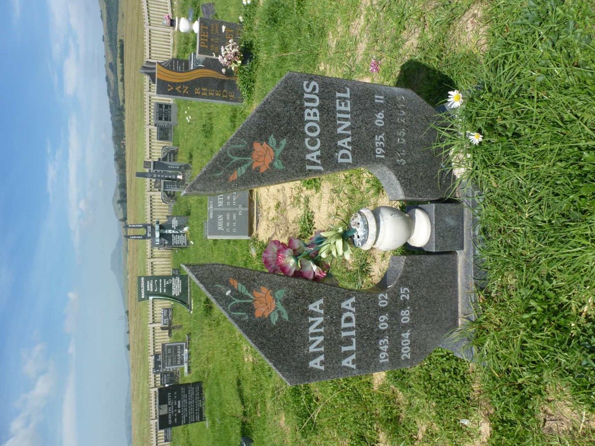 ? Jacobus Daniel 1935-2015 &amp; Anna Alida 1943-2004