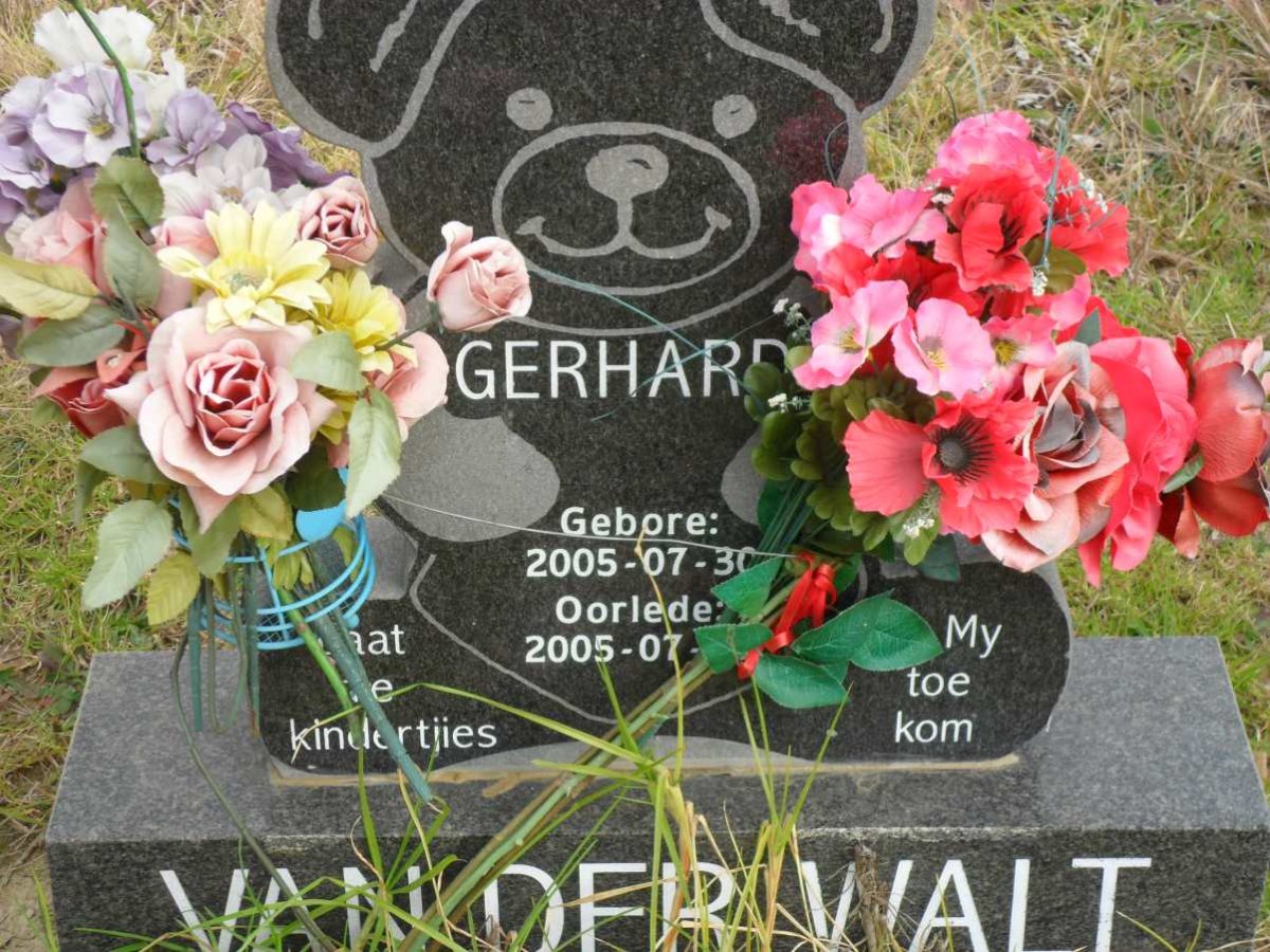 WALT Gerhard, van der 2005-2005