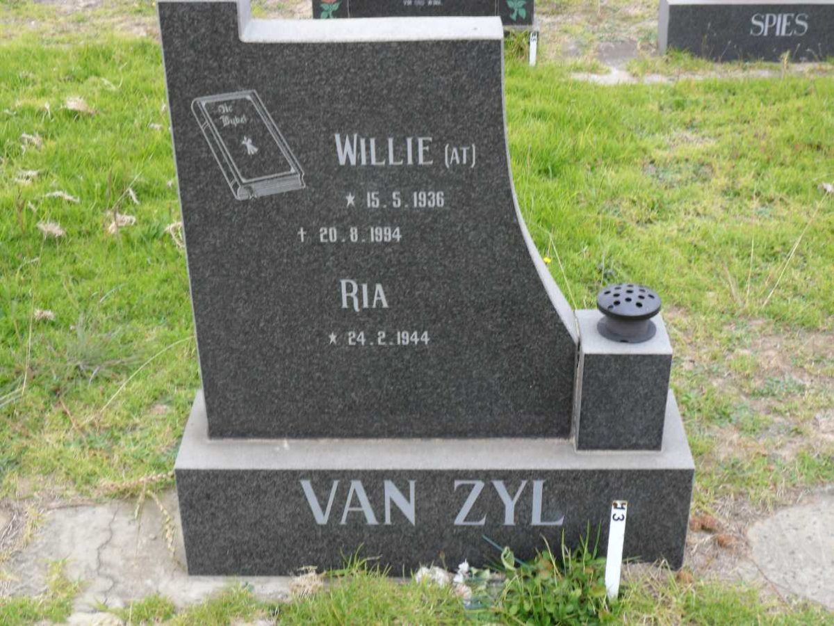 ZYL Willlie, van 1936-1994 &amp; Ria 1944-