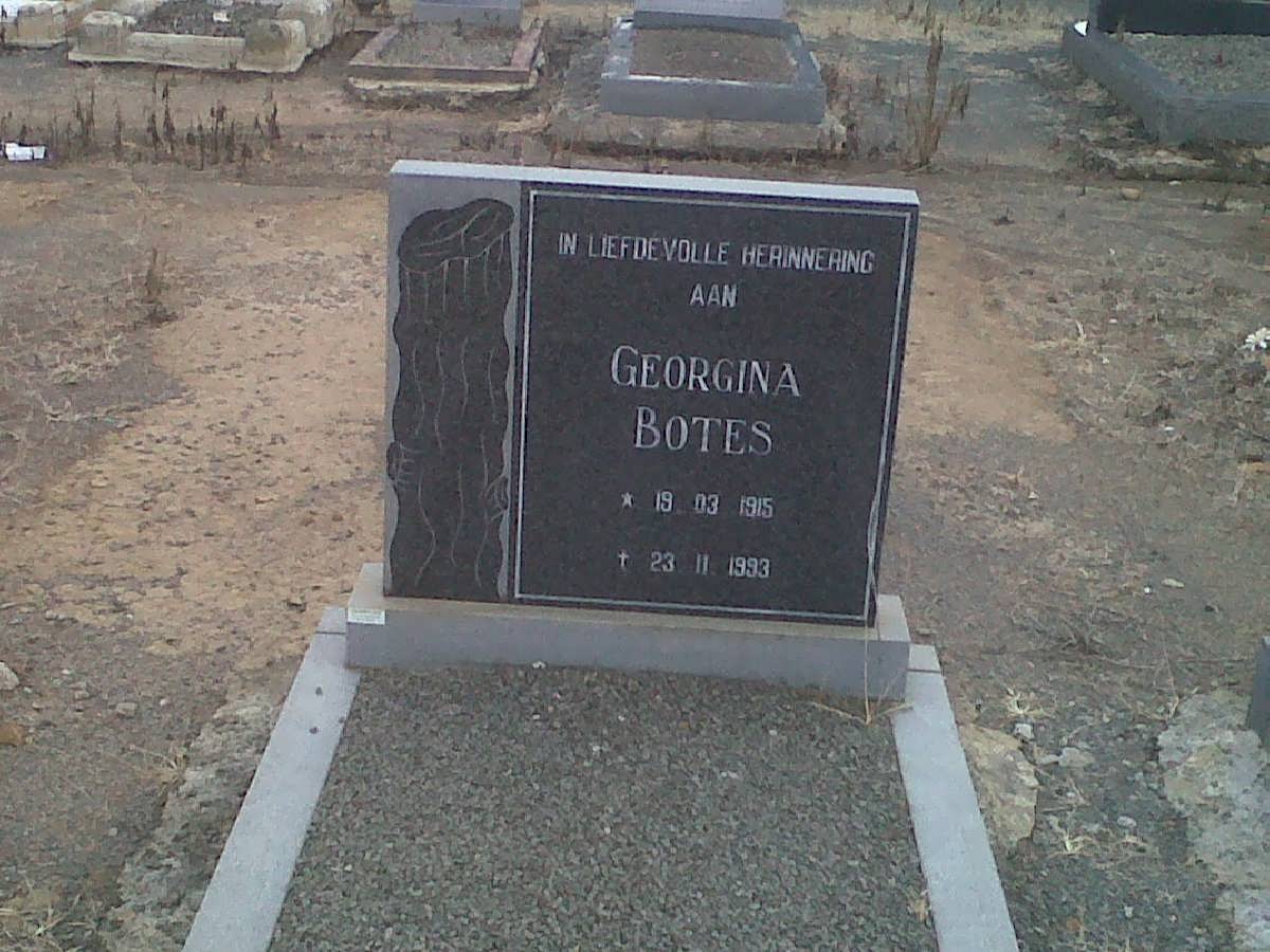 BOTES Georgina 1915-1993
