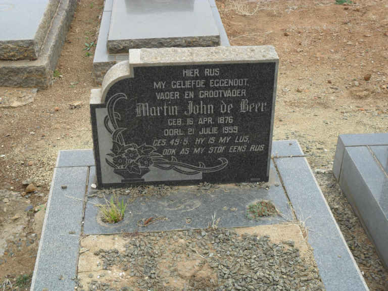 BEER Martin John, de 1876-1959