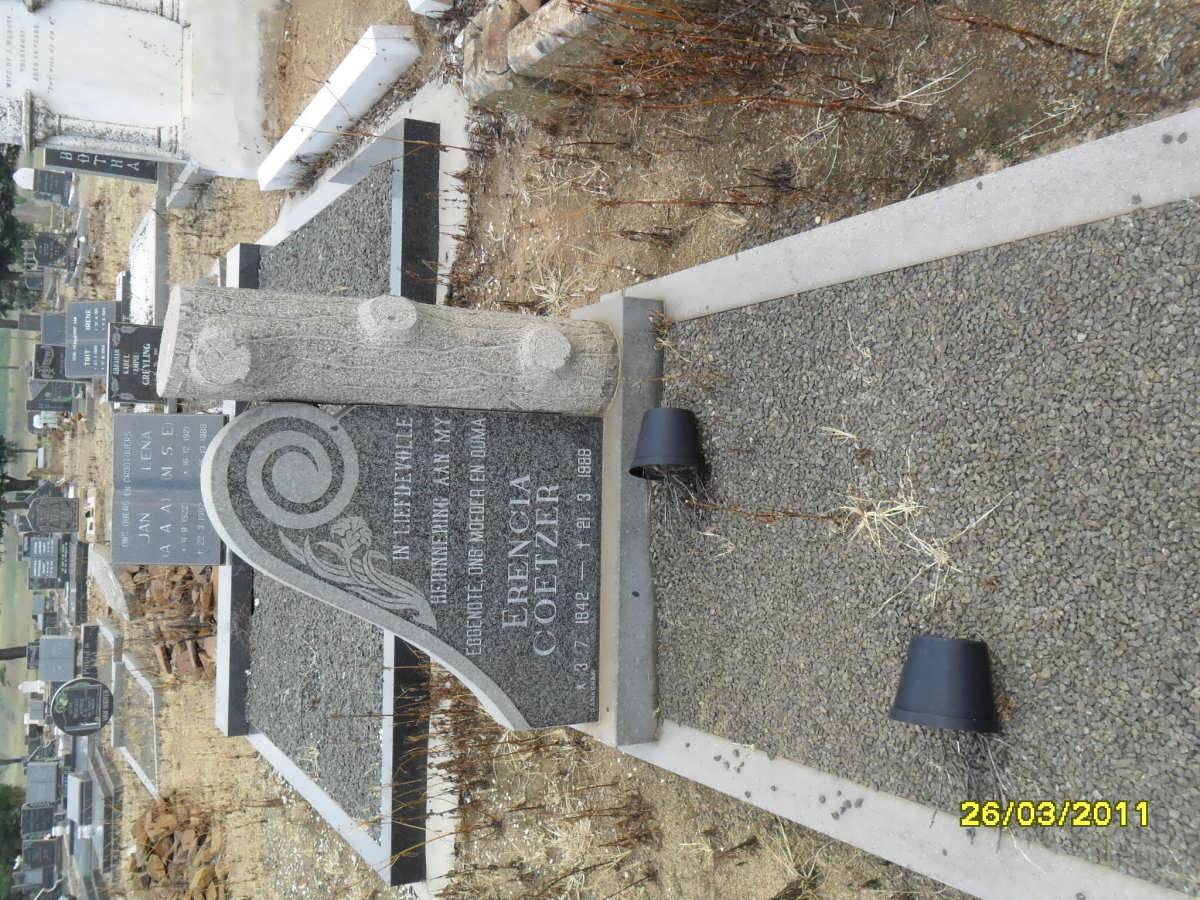 COETZER Erencia 1942-1988