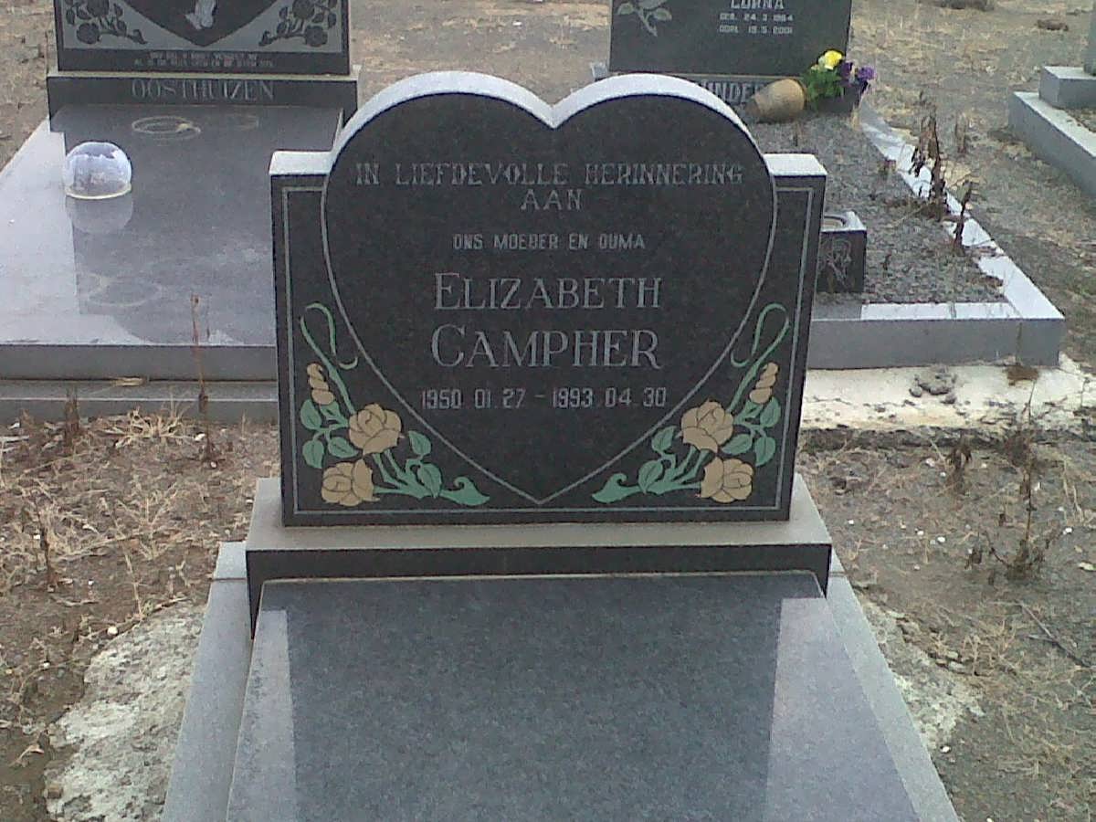 CAMPHER Elizabeth 1950-1993