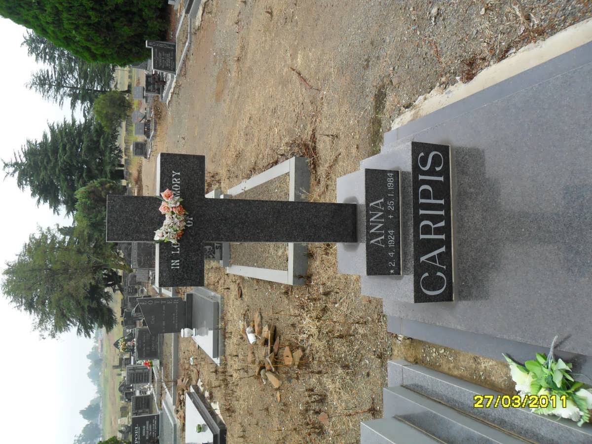 CARIPIS Anna 1924-1984