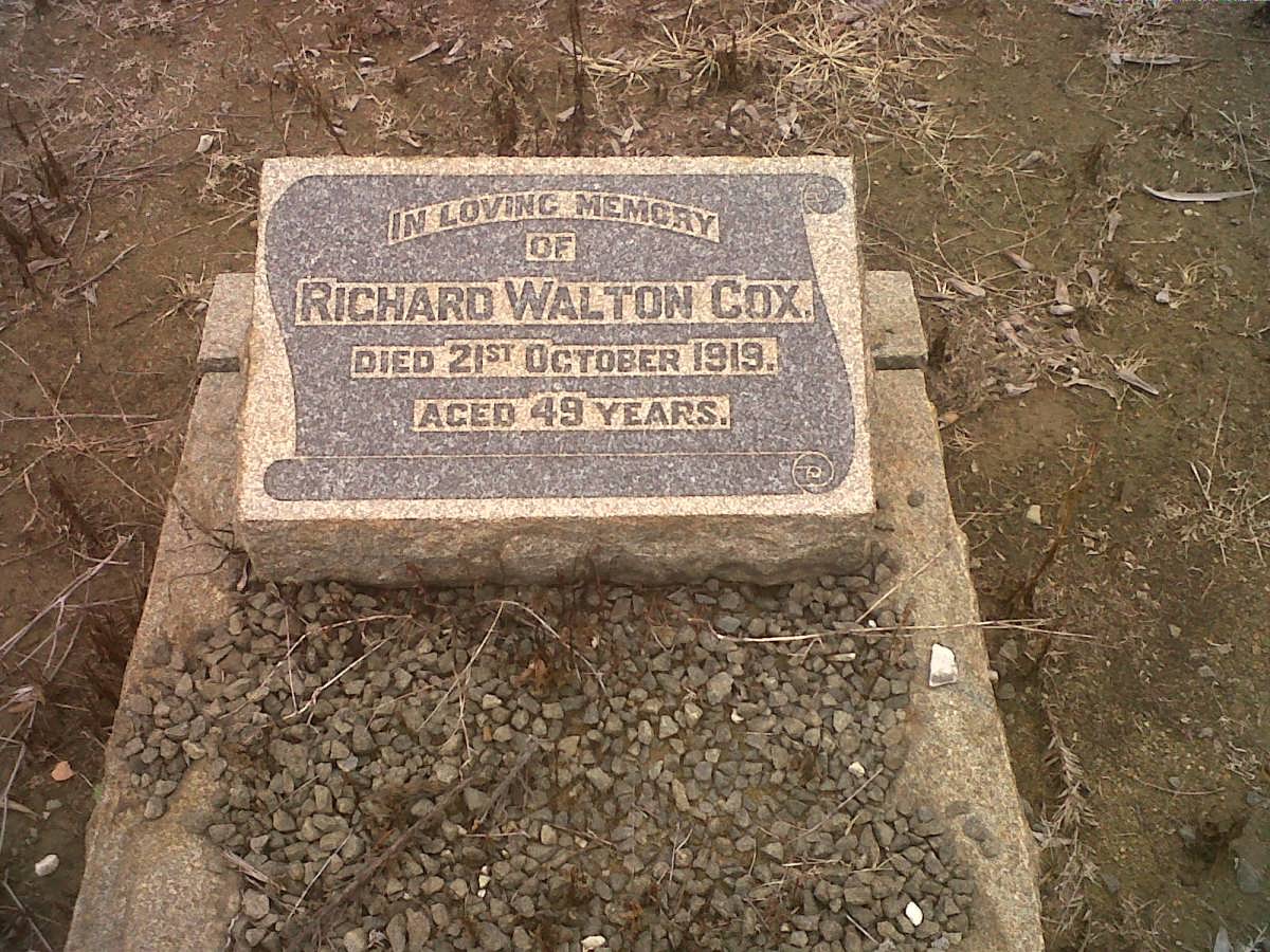 COX Richard Walton -1919