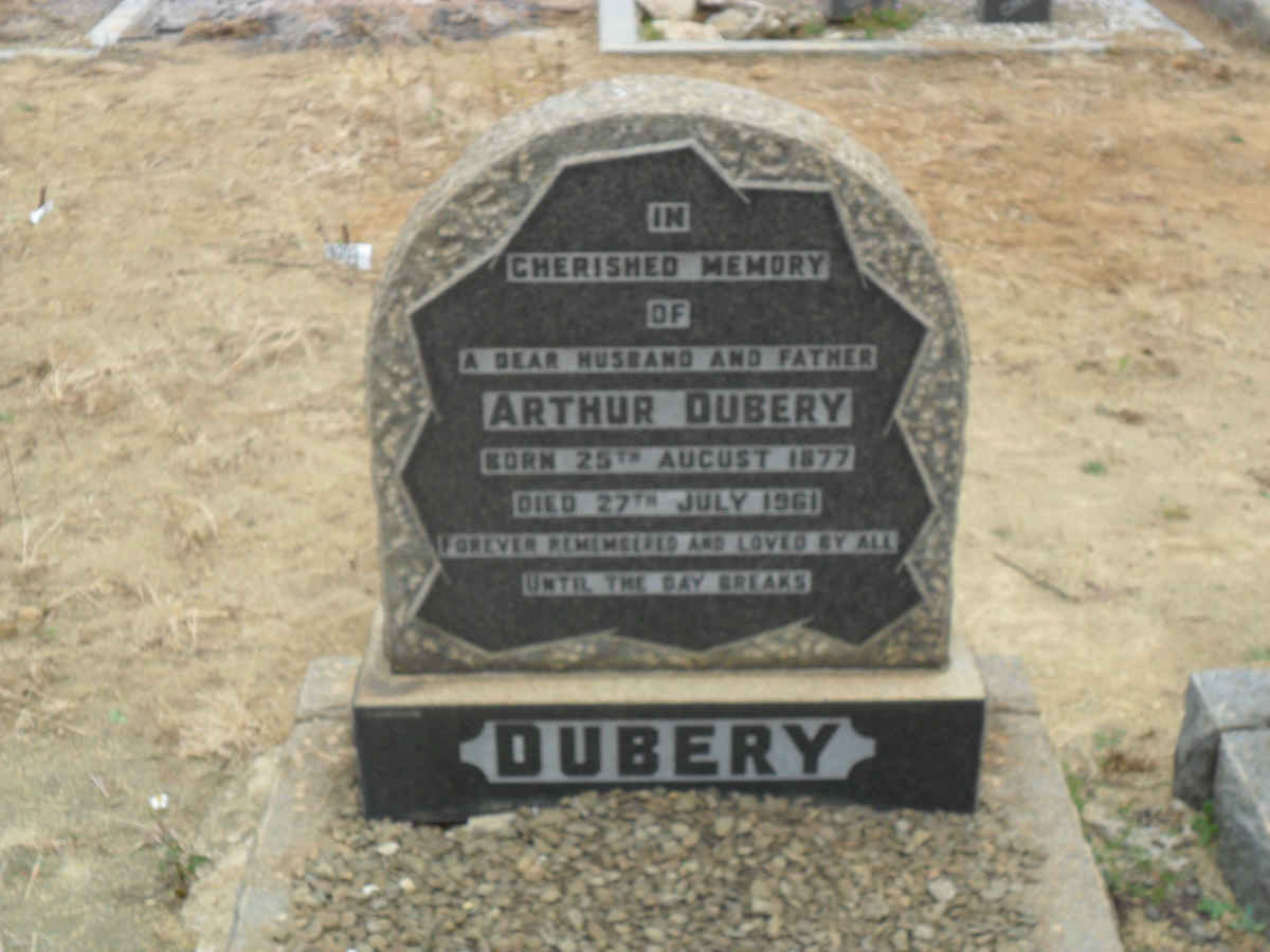 DUBERY Arthur 1877-1961