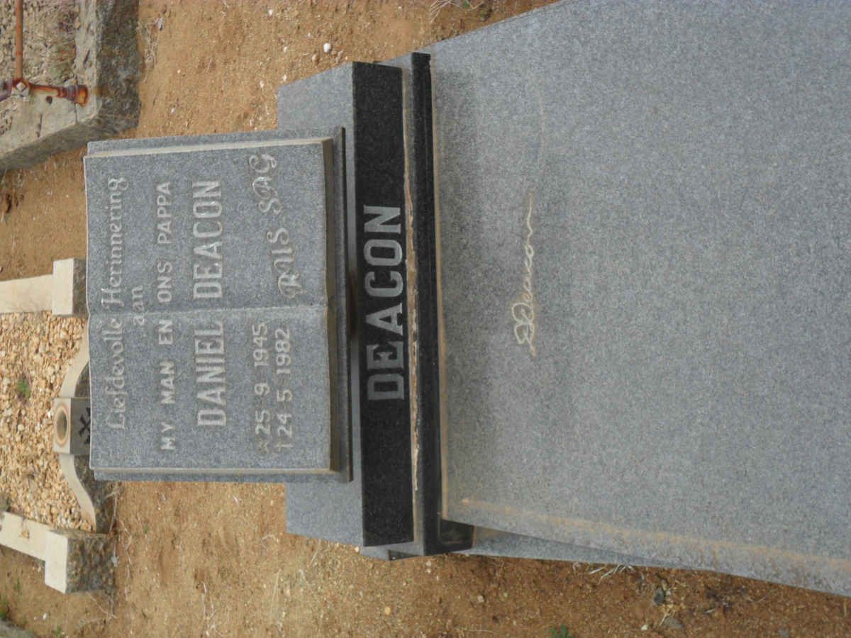 DEACON Daniel 1945-1982