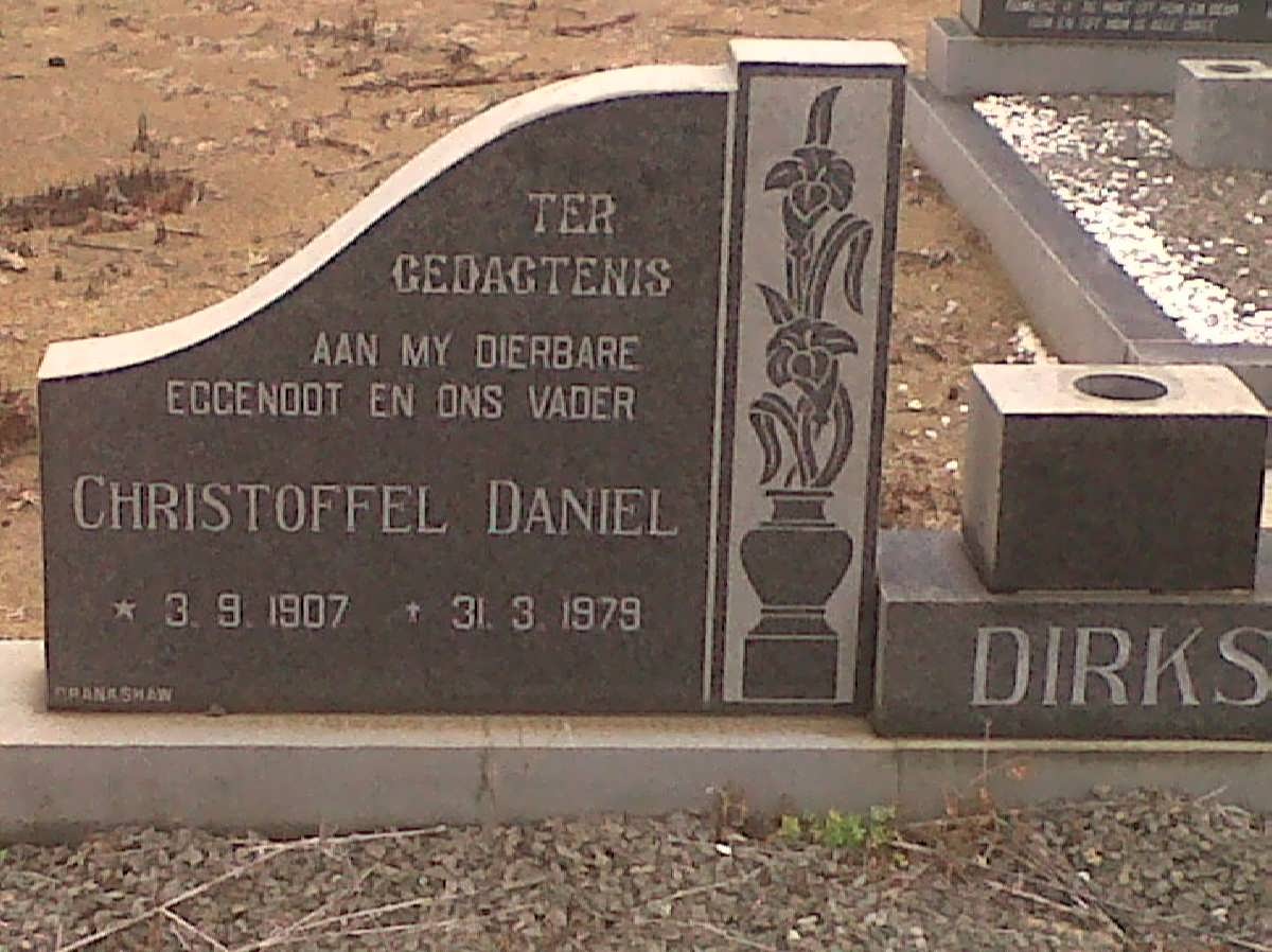 DIRKS Christoffel Daniel 1907-1979