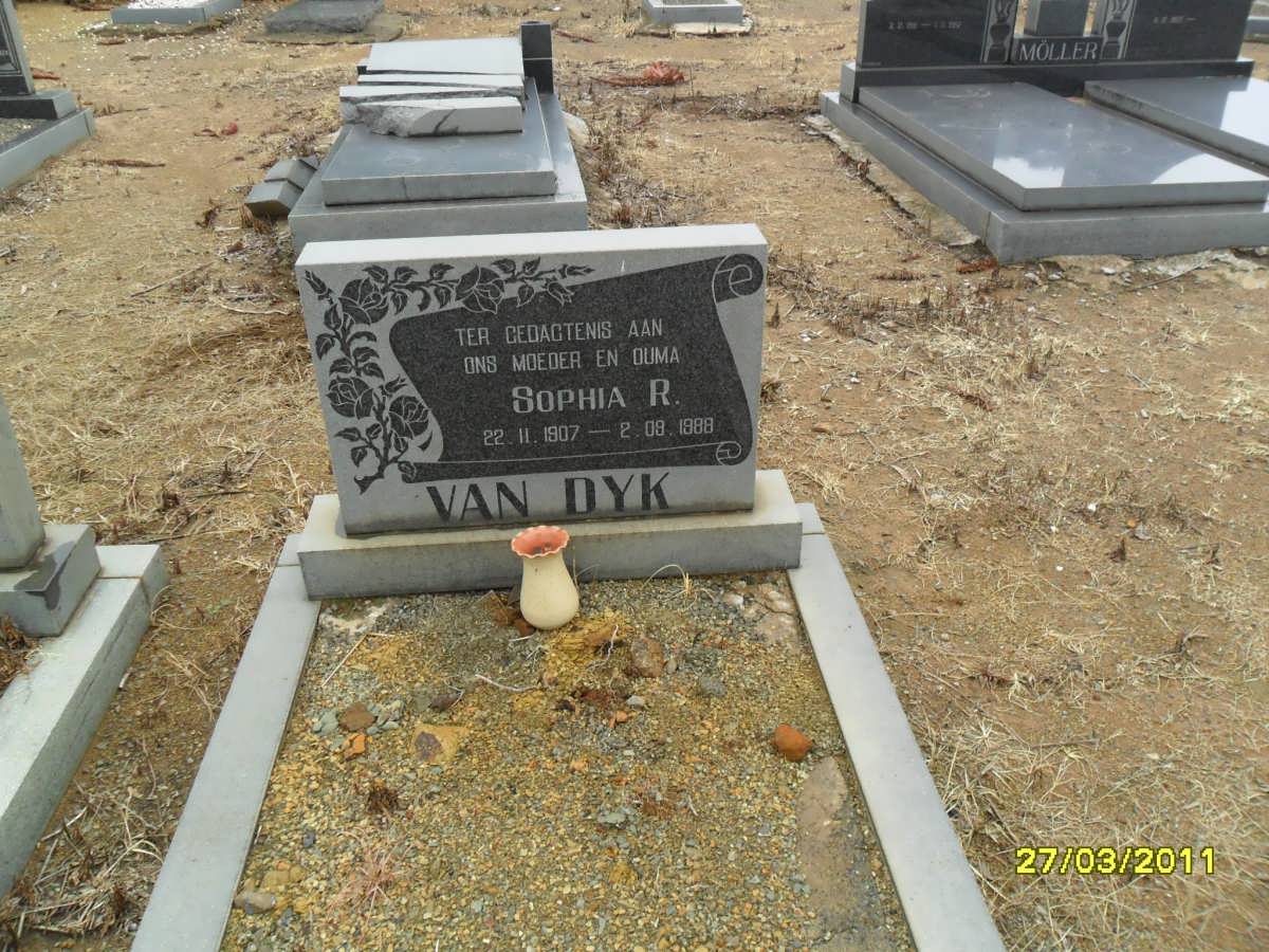 DYK Sophia R., van 1907-1988