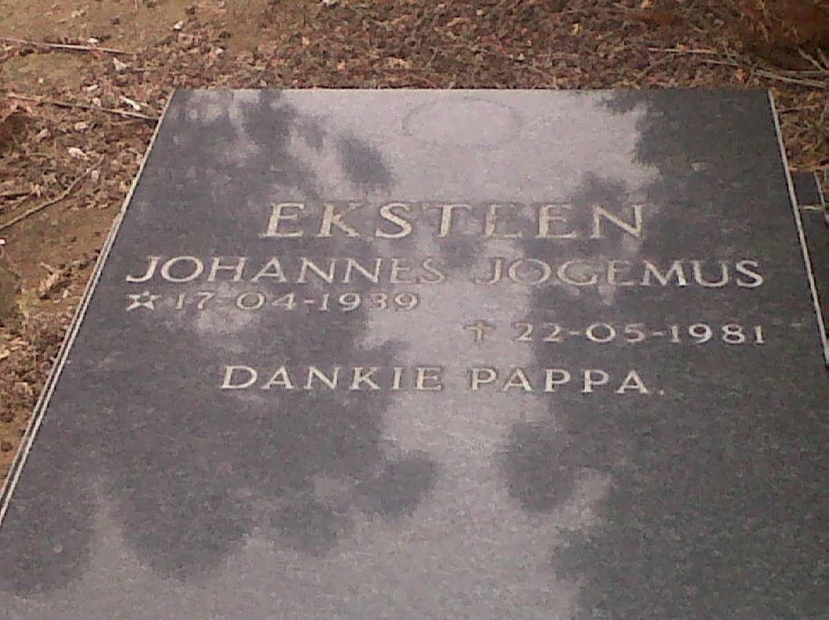 EKSTEEN Johannes Jogemus 1939-1981