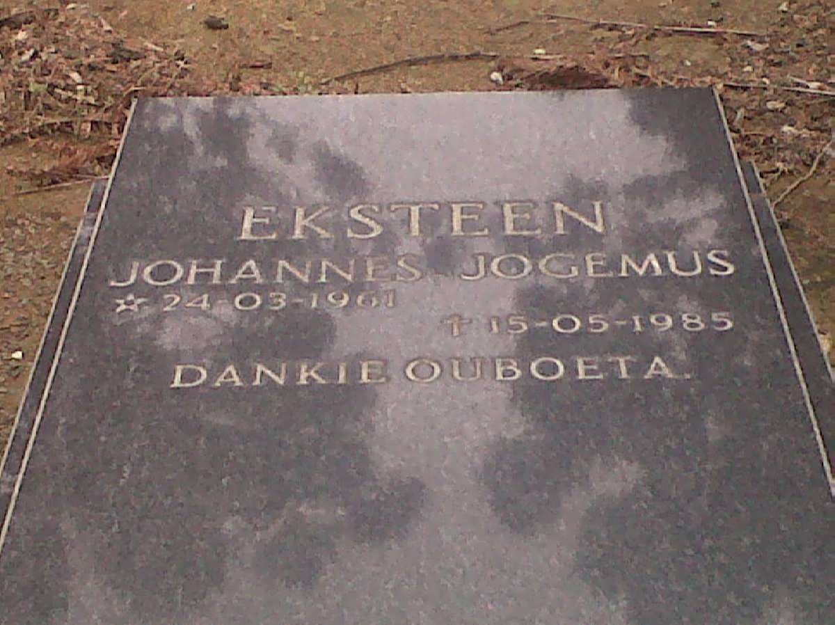 EKSTEEN Johannes Jogemus 1961-1985