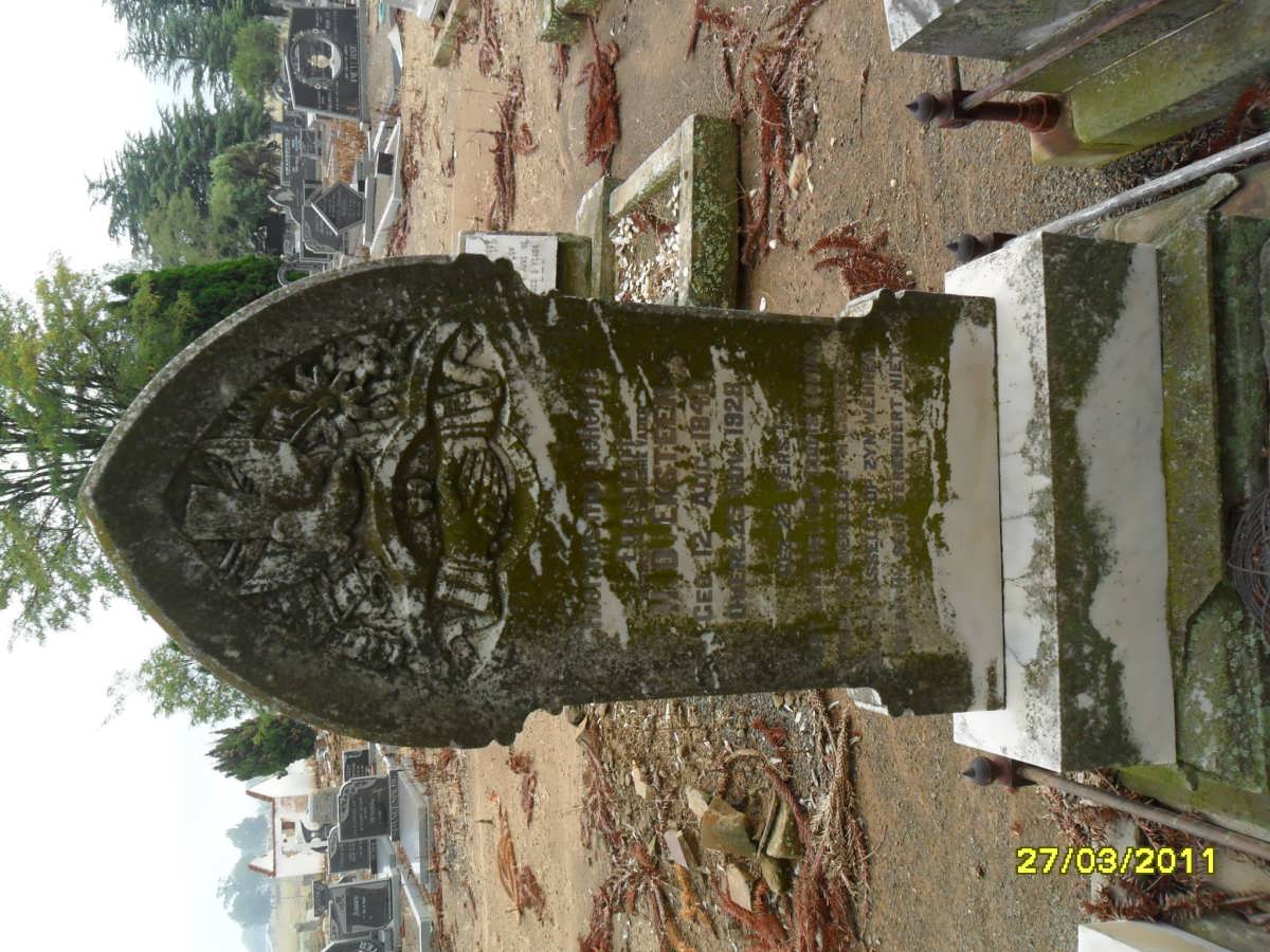 EKSTEEN H.O. 1840-1928