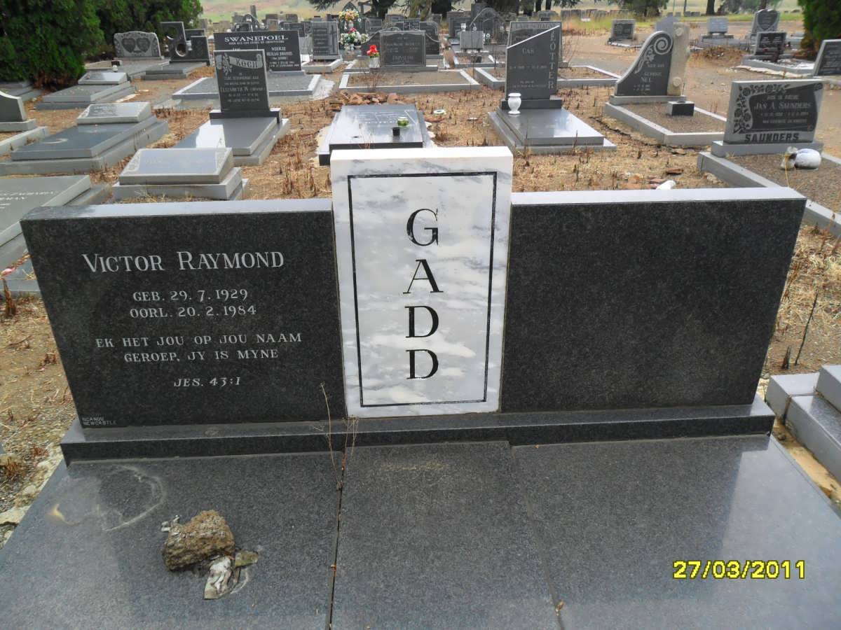 GADD Victor Raymond 1929-1984