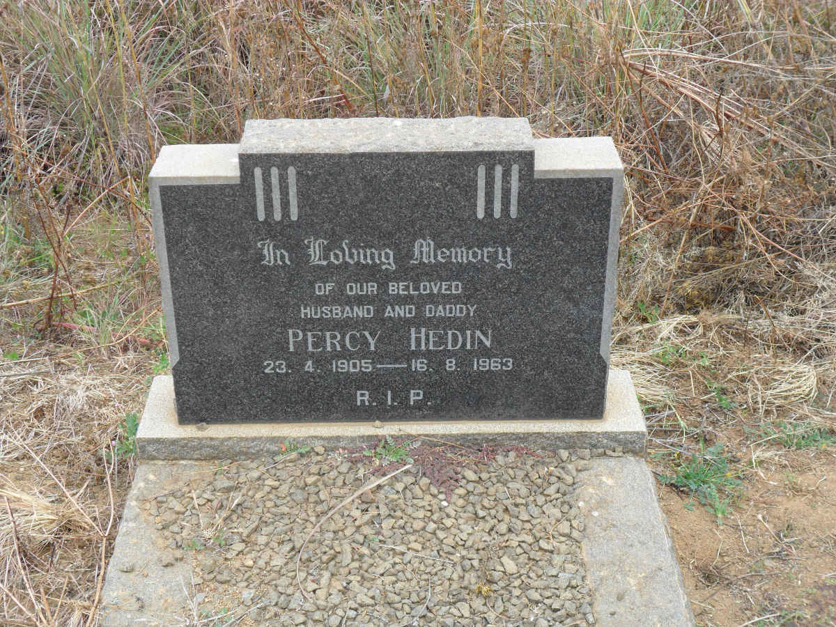 HEDIN Percy 1905-1963