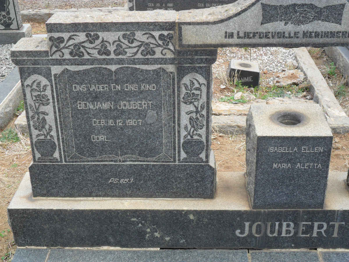 JOUBERT Benjamin 1907-