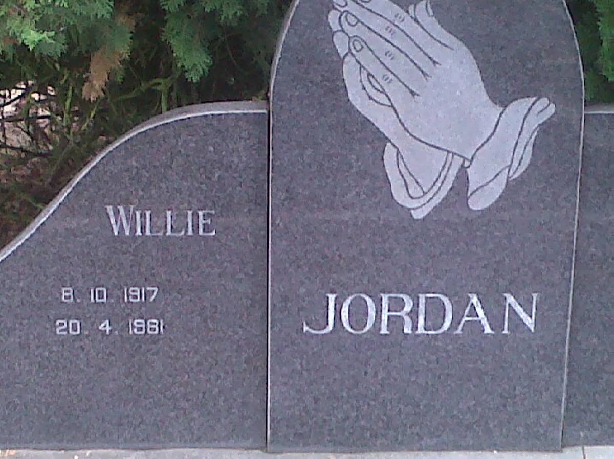 JORDAN Willie 1917-1981