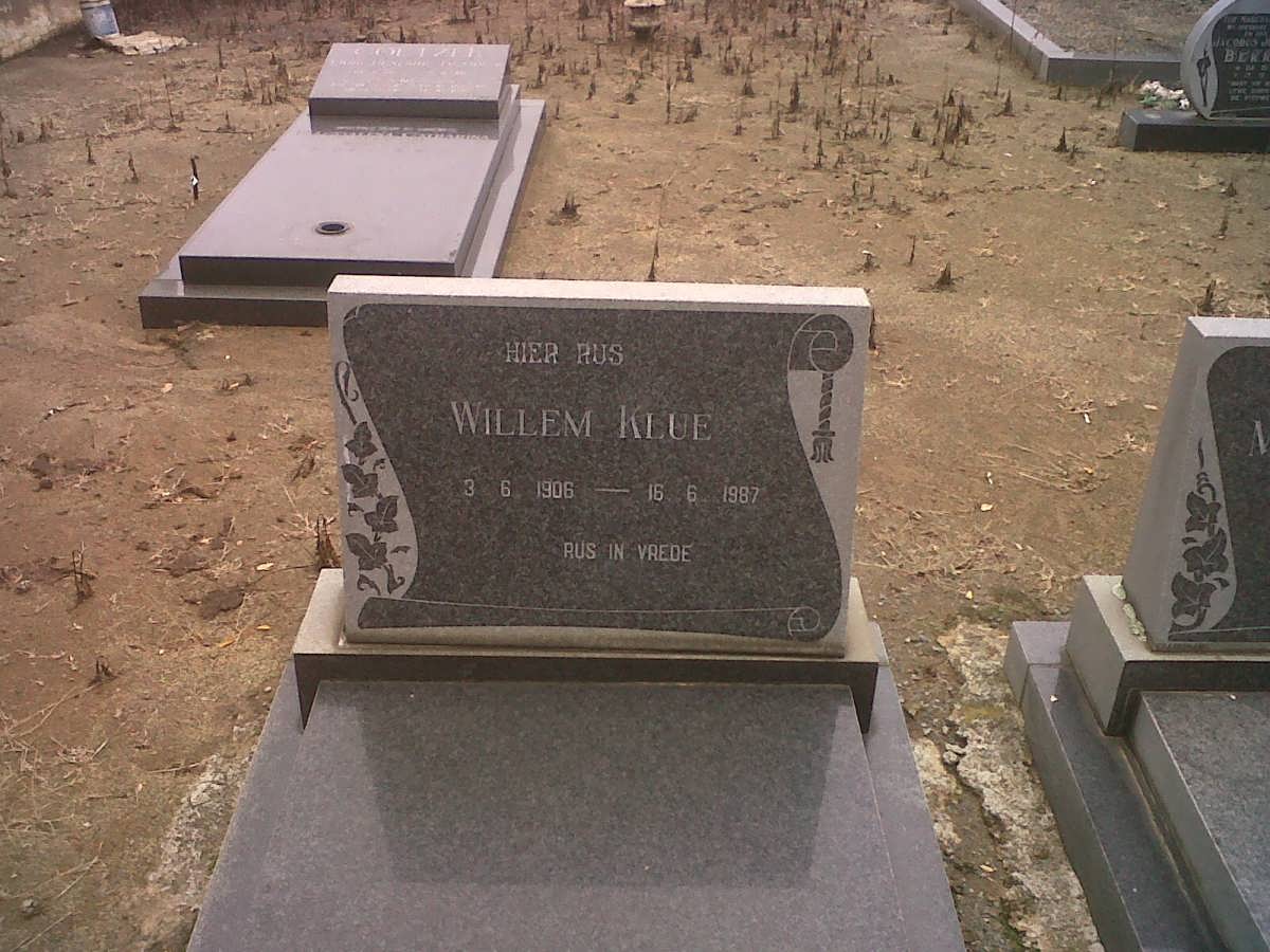 KLUE Willem 1906-1987
