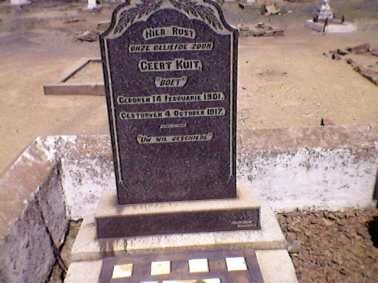 KUIT Geert 1901-1917