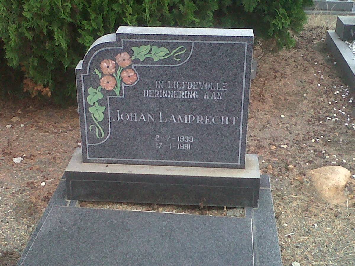 LAMPRECHT Johan 1939-1991