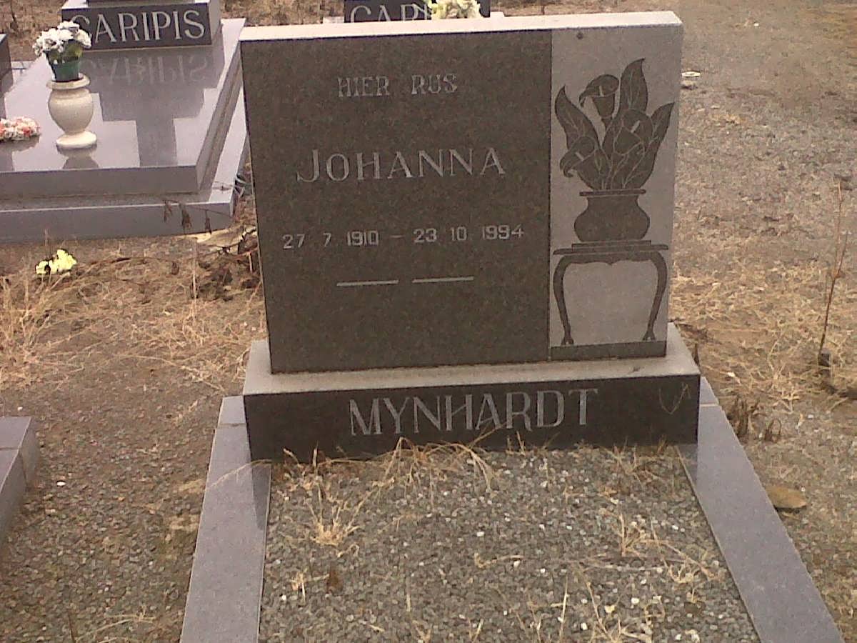 MYNHARDT Johannes 1910-1994
