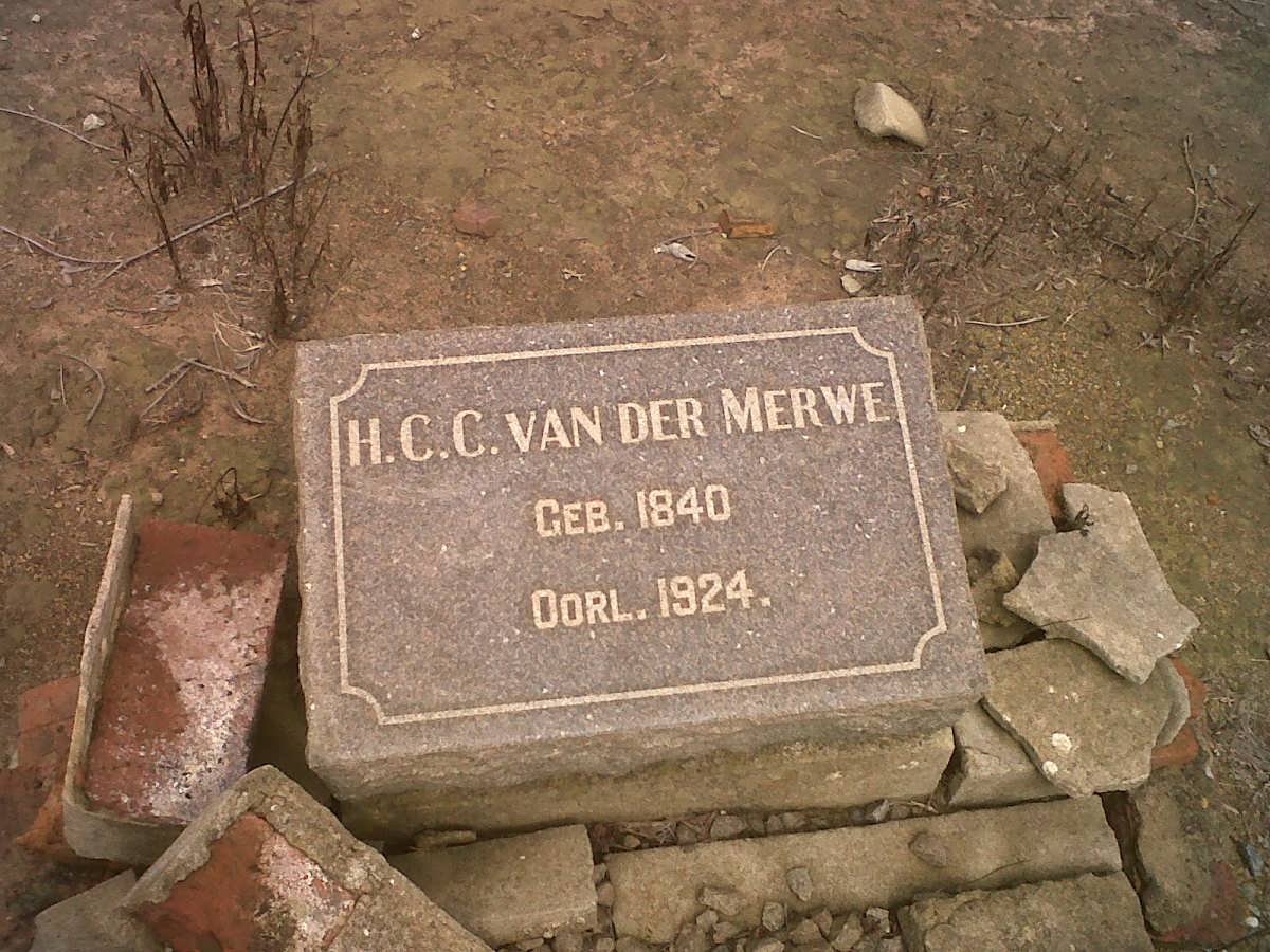 MERWE H.C.C., van der 1840-1924