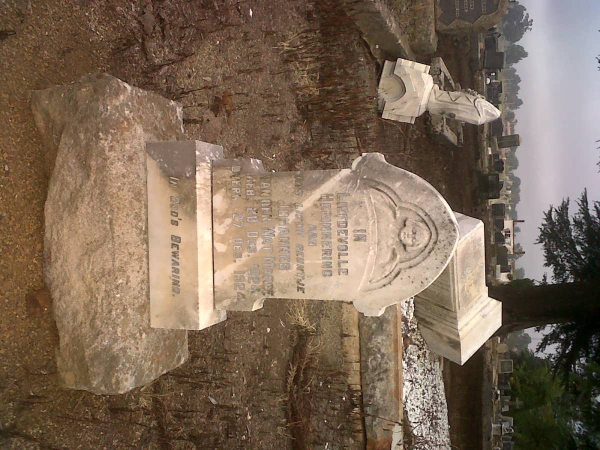 MAREE Johannes van der Wat 1924-1924