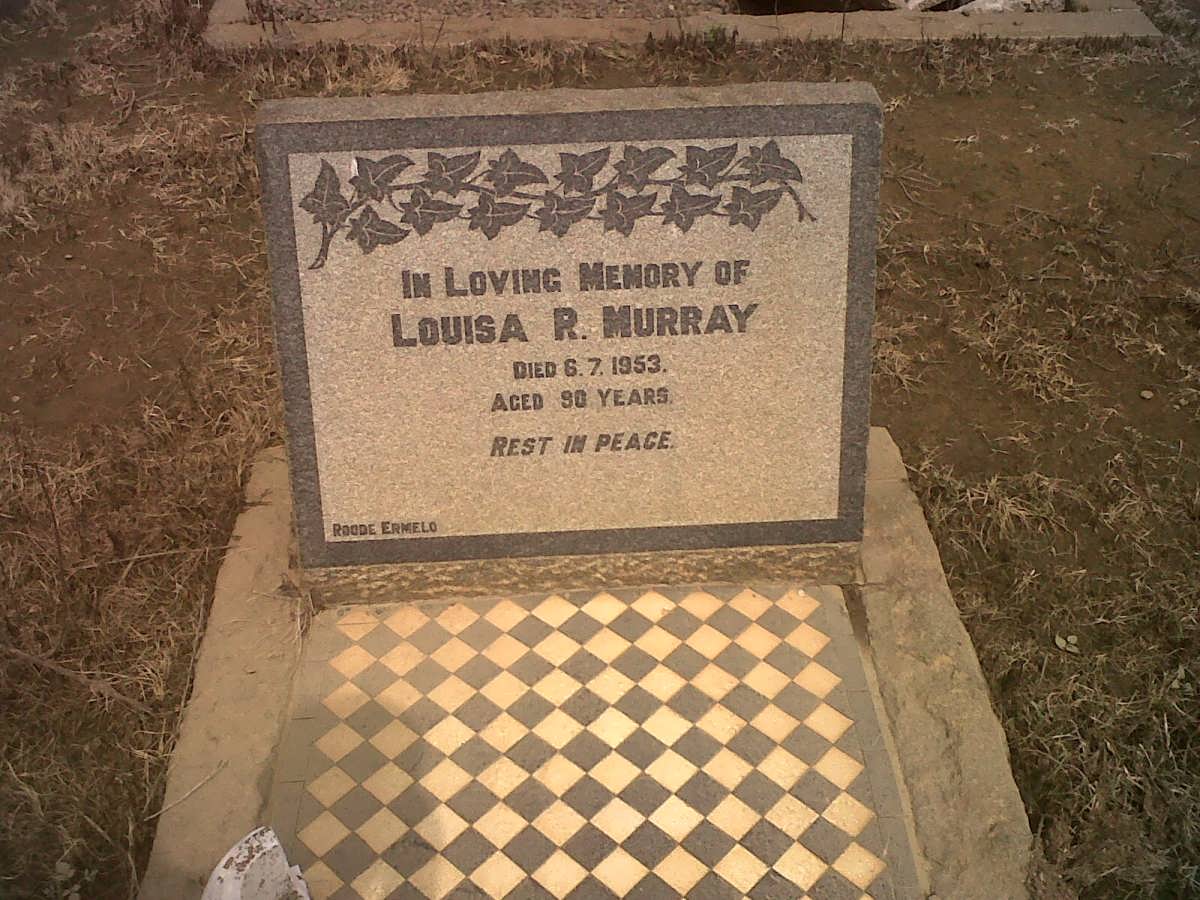 MURRAY Louisa R. -1953