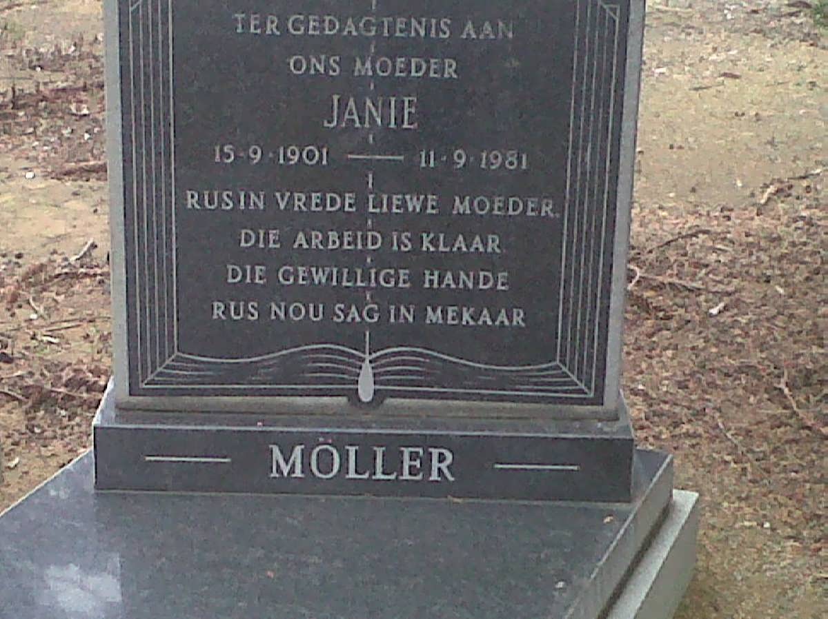 MÖLLER Janie 1901-1981