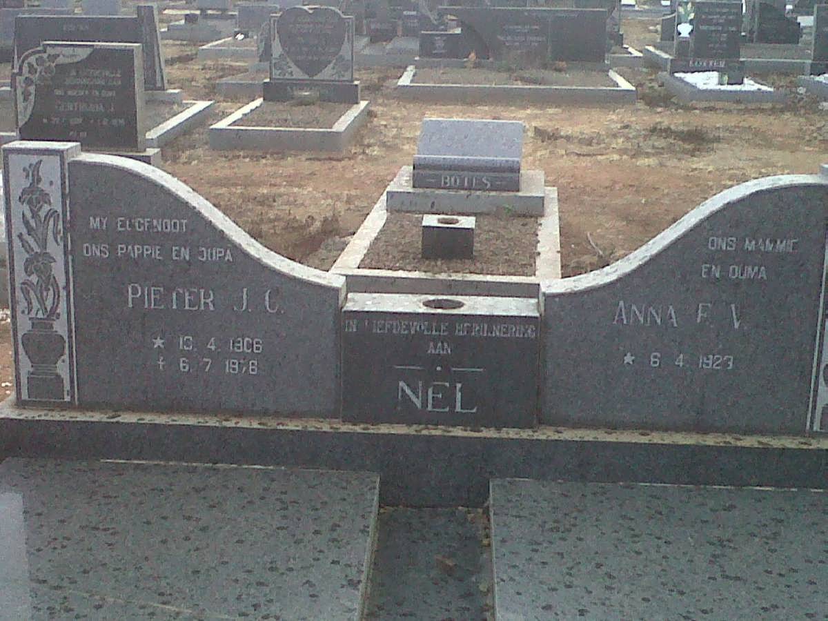 NEL Pieter J.C. 1906-1978 &amp; Anna F.W. 1923-