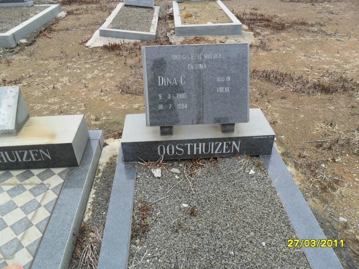 OOSTHUIZEN Dina C. 1905-1994