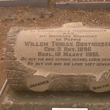 OOSTHUIZEN Willem Tobias 1896-1951
