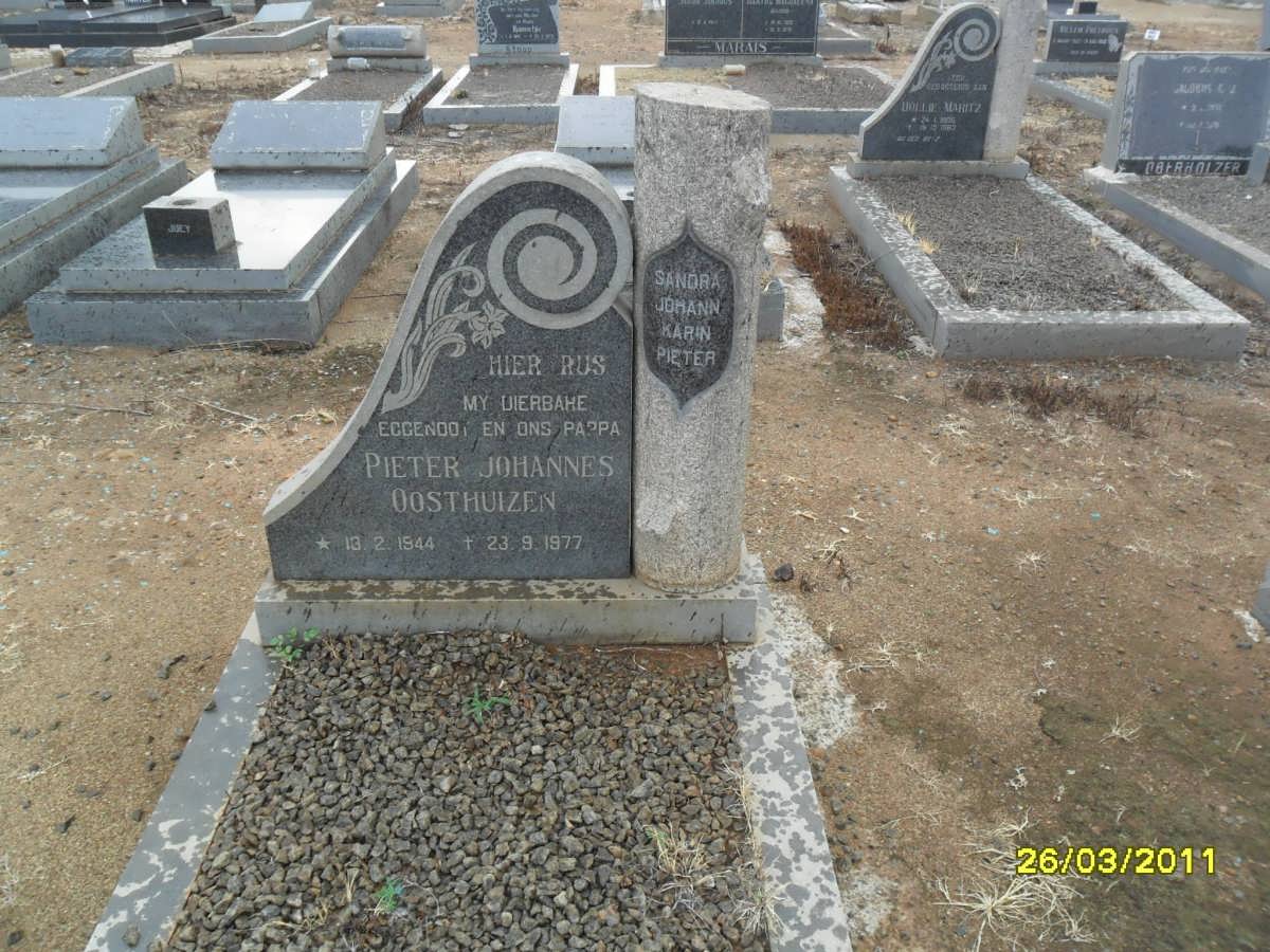 OOSTHUIZEN Pieter Johannes 1944-1977