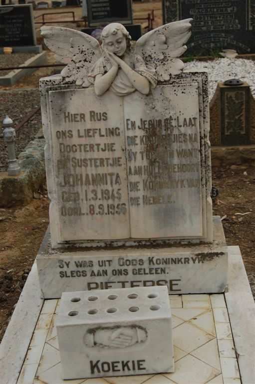 PIETERSE Johannita 1945-1956